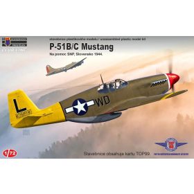   CLK0009 North American P-51B/C Mustang „SNP 1944“ repülőgép makett 1/72