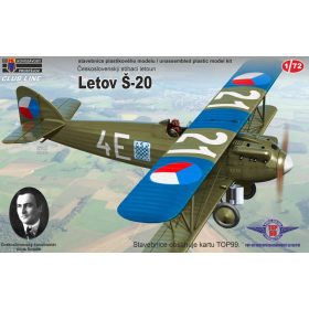 CLK0010 Letov Š-20 repülőgép makett 1/72