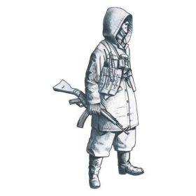   CMKF35241 German SS soldier (Hungary 1945) 1/35 figura makett