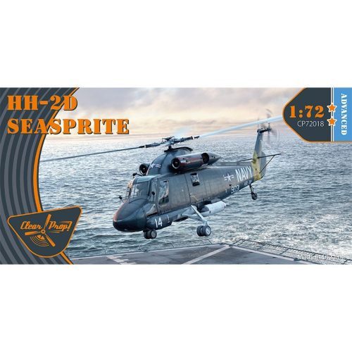 Clear Prop 72018 Kaman HH-2D Seasprite Advanced Kit 1/72 helikopter makett