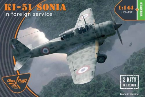 Clear Prop CP144003 Ki-51 Sonia (2 in box)  "in foreign service" (1/144)