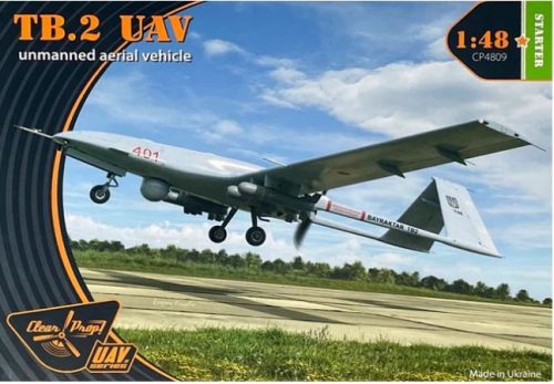 Clear Prop 4809 TB.2 UAV unmanned aerial vehicle 1/48 repülőgép makett