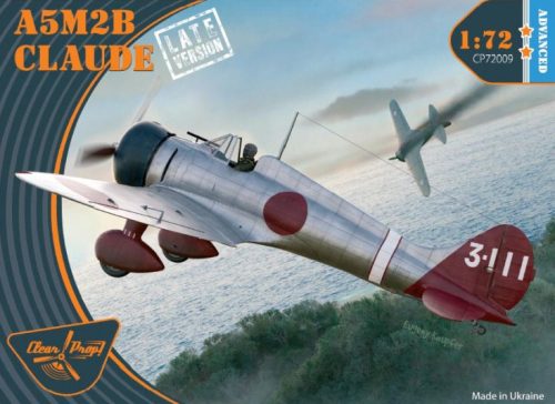 Clear Prop CP72009 Mitsubishi Type 96 A5M2b Claude (late version) (1/72) repülőgép makett