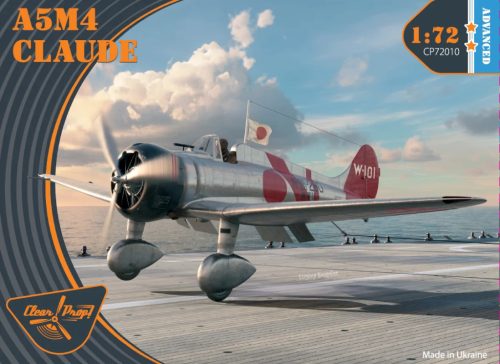 Clear Prop CP72010 Mitsubishi Type 96 A5M4 Claude  (1/72) repülőgép makett