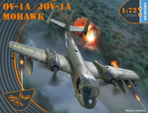 Clear Prop CP72016 OV-1 A/JOV-1A Mohawk  (1/72) repülőgép makett