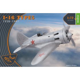  Clear Prop CP72025 Polikarpov I-16 type 5 (1938-1941) (1/72) repülőgép makett