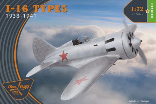 Clear Prop CP72025 Polikarpov I-16 type 5 (1938-1941) (1/72) repülőgép makett