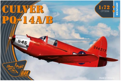 Clear Prop CP72036 Culver PQ-14A/B (1/72) repülőgép makett