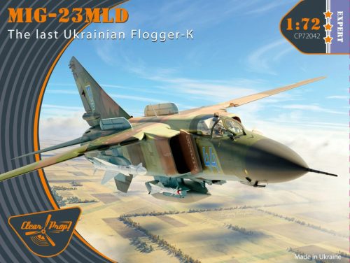 Clear Prop CP72042 MiG-23MLD The last Ukrainian Flogger-К (1/72) repülőgép makett