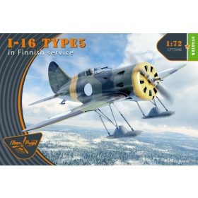   Clear Prop CP72048 Polikarpov I-16 type 5 In Finnish Service (1/72) repülőgép makett