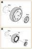 Clear Prop CPA35002 CH-54A Tarhe wheels set (1/35)