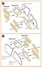 Clear Prop CPA35003 AH-64D/E Apache painting mask on "yellow kabuki paper" for TAKOM kit (1/35)