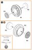 Clear Prop CPA48017 TB.2  wheel set (1/48)