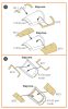 Clear Prop CPA48028 F-4G/E Phantom II painting mask on "yellow kabuki paper" for MENG kit (1/48)