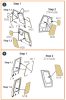 Clear Prop CPA72070 HH-2D SEASPRITE for CP kit painting mask on "yellow kabuki paper"  (1/72)