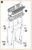 Clear Prop CPA72086 Liberty L-12 engine set 3D print (1/72)