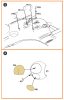 Clear Prop CPA72087 TB.2 PE parts and  painting mask on "yellow kabuki paper"x2 set for CP kits (1/72)