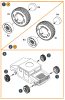 Clear Prop CPA72092 HMMWV Wheel set 37x12,5 Tires for T-Model kits (1/72)