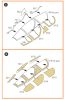 Clear Prop CPA72122 Mirage 2000D double-sided painting mask on "yellow kabuki paper" for Modelsvit kit 72075 (1/72)