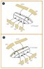 Clear Prop CPA72134 DH.88 Comet painting mask on "yellow kabuki paper" for CP kits (1/72)