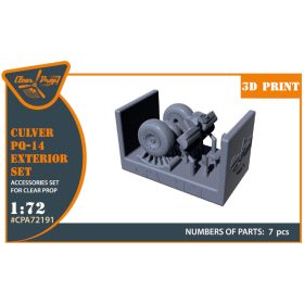   Clear Prop CPA72191 Culver PQ-14 Exterior set for CP kit CP72036 (1/72) feljavító készlet