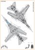 Clear Prop CPD72009 MiG-23ML, MLA, MLD, P, MLAE standard english stencils for CP kits and other (1/72)