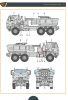 Clear Prop CPD72011 M142 Himars in Ukrainian Armed Forces decal set  for Foreart, Meng, Dragon kits (1/72)