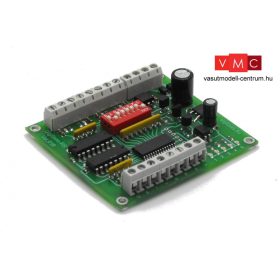   D124 DigiTools DigiSens-8-RS - érzékelő és visszajelentő áramkör, Lenz RS busz szabvány szerinti foglaltság visszajelentés