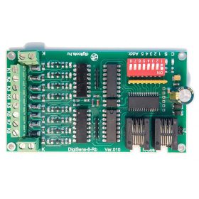   D205 DigiTools DigiSens-8-Rb - Roco rendszerű foglaltság érzékelő áramkör (z21, Z21)