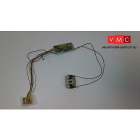   D400 DigiTools Hangdekóder 4.1 8-tűs csatlakozóval NEM652 + hangszóró + hangvödör választható hanggal (H0)