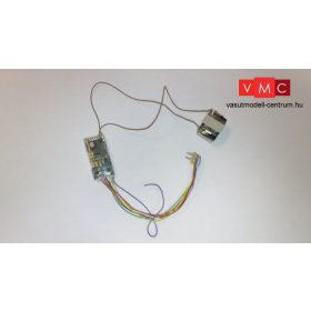   D407 DigiTools Hangdekóder 4.1 8-tűs csatlakozóval NEM652 + hangszóró + hangvödör 1047 009  "Taurus" hanggal (H0)