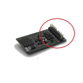   D420 DigiTools Hangdekóder M41 "Csörgő" dízelmozdony, PluX22 csatlakozóval (NEM658) (H0)