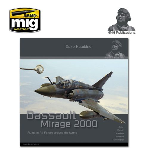 DH-003 DASSAULT MIRAGE 2000 (Angol nyelvű könyv)