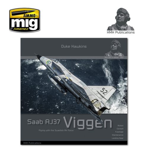 DH-007 SAAB AJ37 VIGGEN (Angol nyelvű könyv)