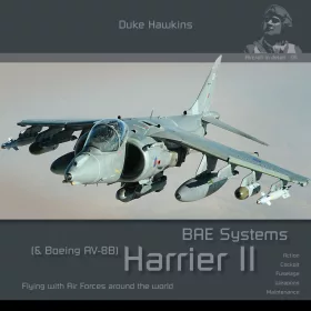   DH-011 BAE SYSTEMS HARRIER II & BOEING AV-8B HARRIER II (Angol nyelvű könyv)