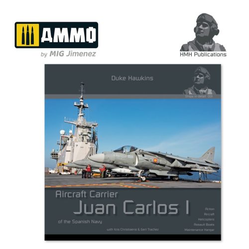DH-S001 AIRCRAFT CARRIER JUAN CARLOS I (Angol nyelvű könyv)