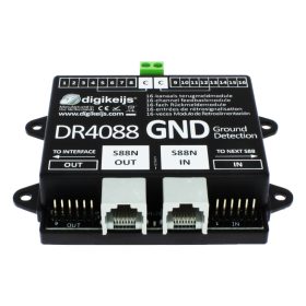   DIGIKEIJS DR4088GND Vágányfoglaltság visszajelentő 16-csatornás feedback modul S88N (AC)