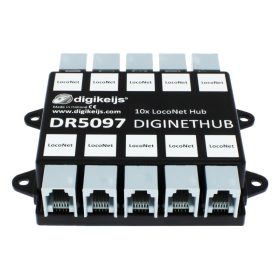 DIGIKEIJS DR5097 LocoNet Hub, 10-utas