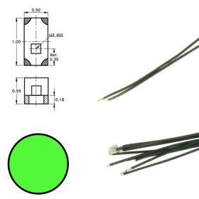 DIGIKEIJS DR60090 Vezetékes LED, 5 db - zöld