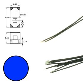 DIGIKEIJS DR60094 Vezetékes LED, 5 db - kék