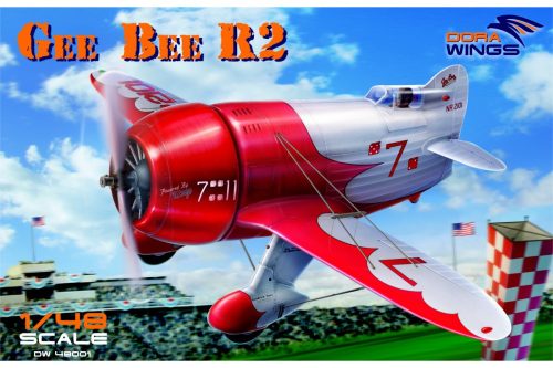 DORAWINGS 48001 Gee Bee Super Sportster R-2 1/48 repülőgép makett
