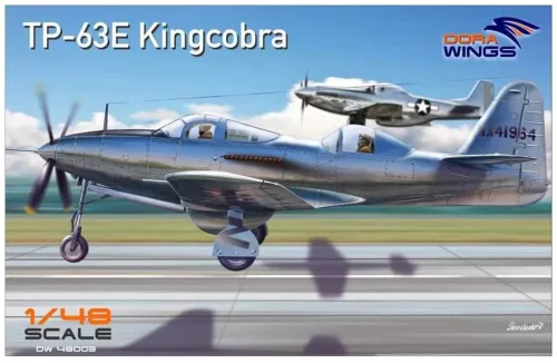 DORAWINGS 48003 Bell TP-63E Kingcobra (Two seat) 1/48 repülőgép makett
