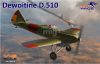 DORAWINGS 48008 Dewoitine D.510 Spanish civil war (+bonus Japan, NIJ) 1/48 repülőgép makett