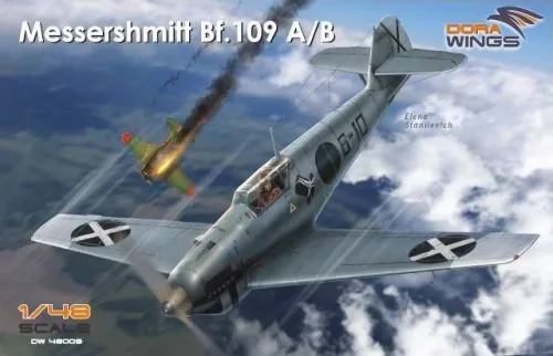 DORAWINGS 48009 Messerschmitt Bf-109 A/B Legion Condor 1/48 repülőgép makett
