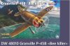 DORAWINGS 48010 Granville P-45B Bee Killer (What if..?) 1/48 repülőgép makett