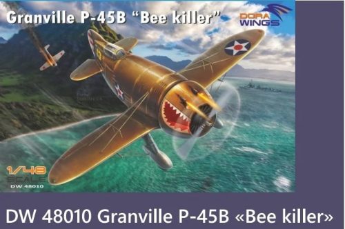 DORAWINGS 48010 Granville P-45B "Bee Killer" (What if..?) 1/48 repülőgép makett