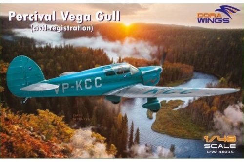 DORAWINGS 48015 Percival Vega Gull (civil registration) 1/48 repülőgép makett