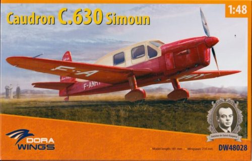 DORAWINGS 48028 Caudron C.630 Simoun 1/48 repülőgép makett