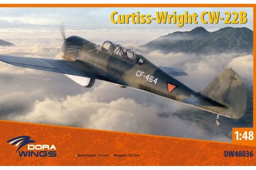 DORAWINGS 48036 Curtiss-Wright CW-22 1/48 repülőgép makett