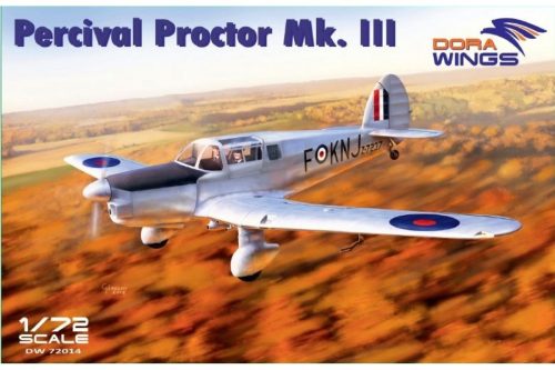 DORAWINGS 72014 Percival Proctor Mk.III 1/72 repülőgép makett